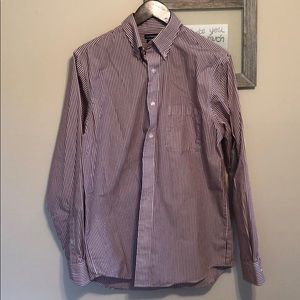 Men’s striped dress shirt